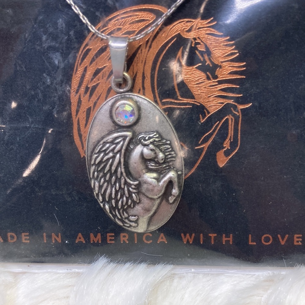 Alex and Ani Pegasus Necklace